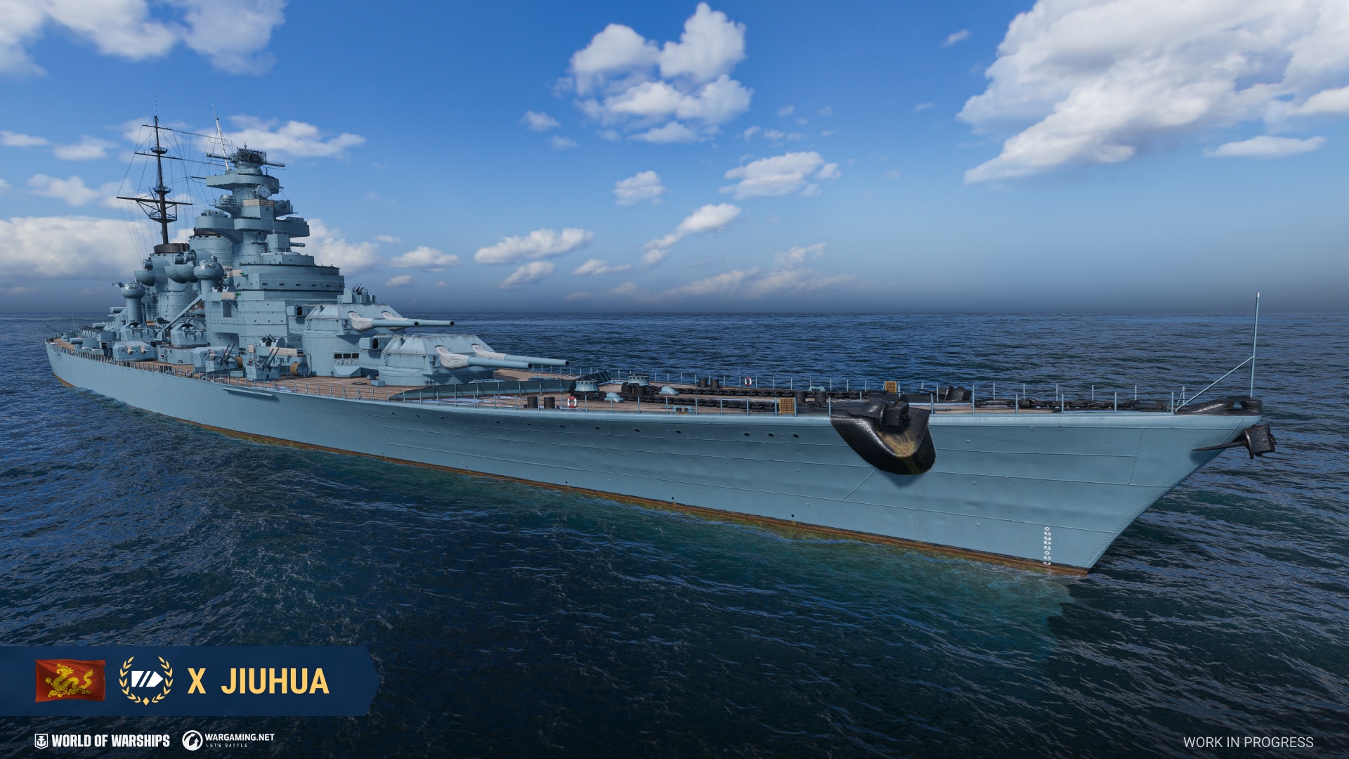 Pan-Asian Battleship Jiuhua, Tier X